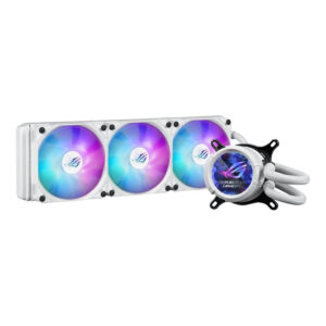 ASUS ROG Strix LC III 360 ARGB AiO Liquid CPU Cooler – White Edition 90RC00W2-M0UAY0