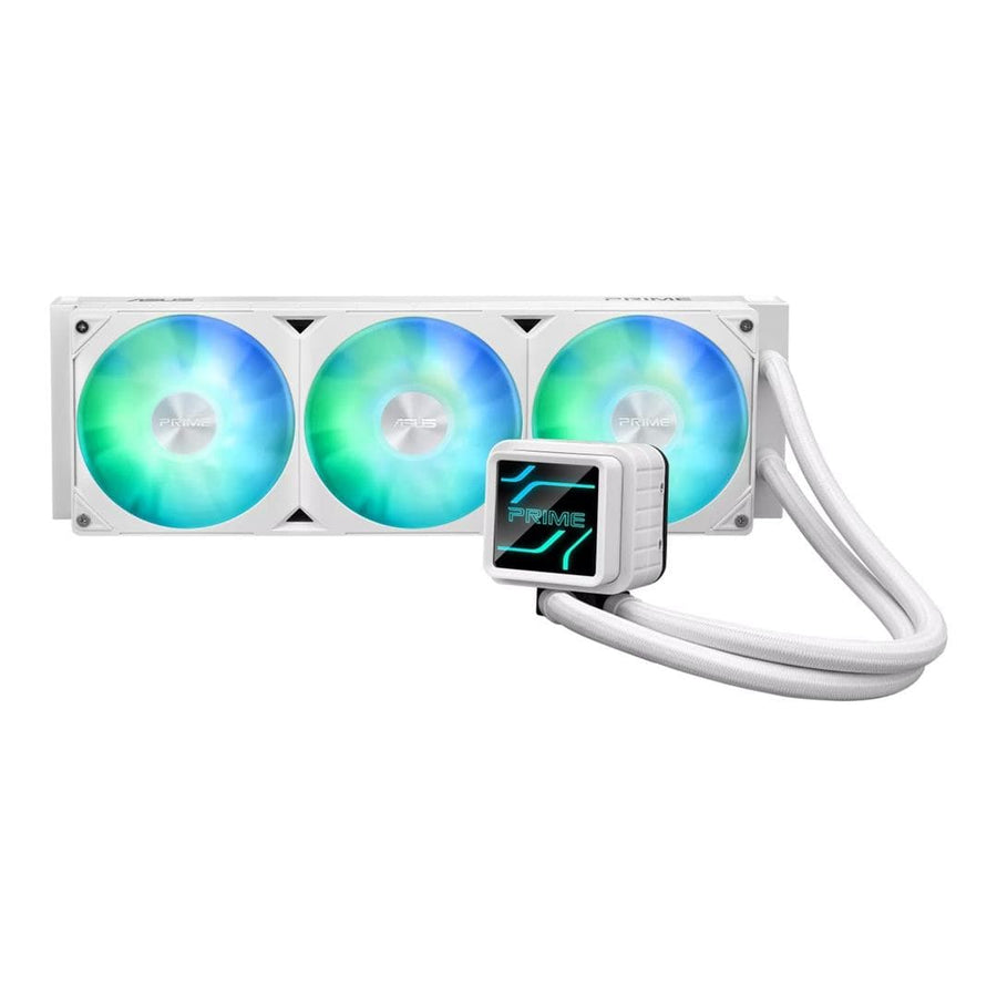 ASUS Prime LC 360 ARGB AIO CPU Liquid Cooler White Edition 90RC0102-B0EAY0