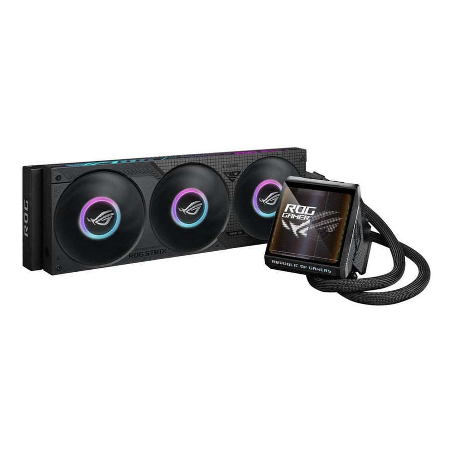 ASUS ROG Strix LC IV 360 ARGB LCD AiO CPU Liquid Cooler Black 90RC01M1-B0EAY0