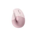 Logitech Lift Vertical Ergonomic Mouse Rose 910-006478