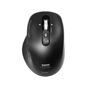 Port Designs BUSINESS 2.4 GHz Bluetooth Rechargeable Wireless Mouse Black 910202