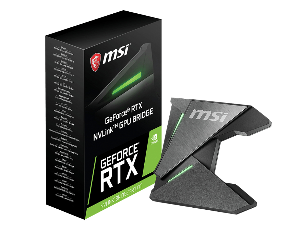 MSI GeForce RTX NVLink GPU Bridge 914-4460-001