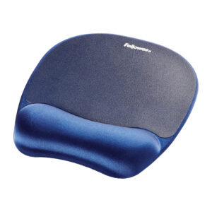 Fellowes Memory Foam Mousepad Wrist Support Sapphire 9172801