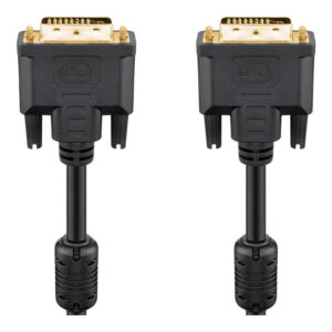 Goobay 1.8m DVI-D Dual Link Gold-Plated Cable 93574