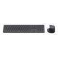 Rapoo Multi-Mode Blade Ultra Slim Wireless Keyboard and Mouse Combo Black 9560M
