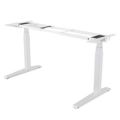 Fellowes Levado Height Adjustable Desk Base Only White 9747001