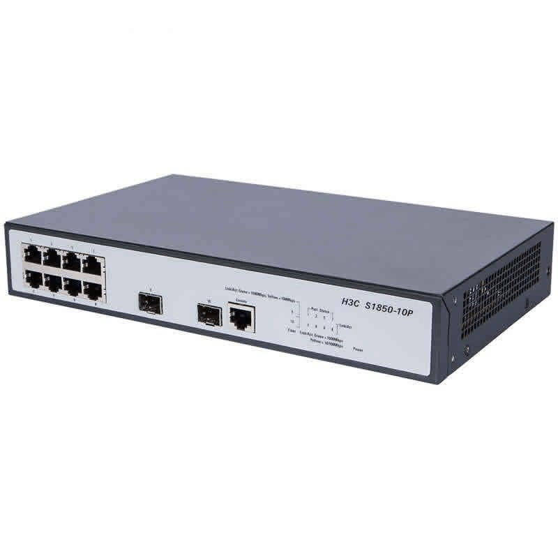 H3C SMB-S1850-10P-GL 10-port L2 Managed Network Switch 9801A1Q6