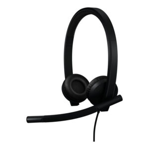 Logitech H570e USB Type-A Wired Headset Black 981-001430