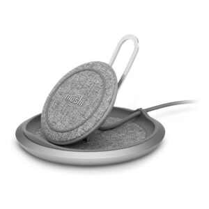 Moshi Lounge Q 15W Wireless Charging Stand Grey 99MO022218