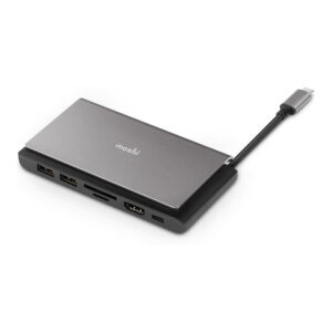 Moshi Symbus Mini 7-in-1 Type-C Ethernet Hub Grey 99MO084275
