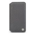 Moshi Overture Premium Wallet Case for iPhone XS Max - Herringbone Grey 99MO091052