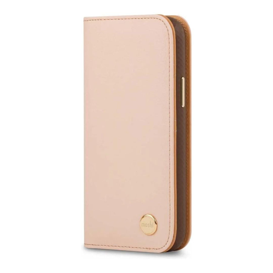 Moshi Overture SnapTo Case with Detachable Magnetic Wallet for iPhone 12 Mini - Luna Pink