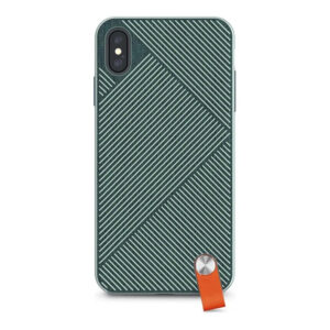 Moshi Altra SnapTo Slim Hardshell Case with Strap for iPhone XS Max - Green 99MO117602