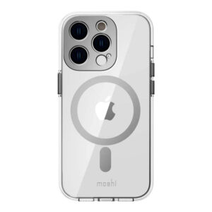 Moshi iGlaze Slim Hardshell MagSafe Case for iPhone 14 Pro - Meteorite Grey 99MO137077