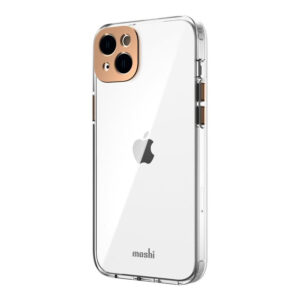 Moshi iGlaze Slim Hardshell Case for iPhone 14 Plus - Sunset Gold 99MO137222