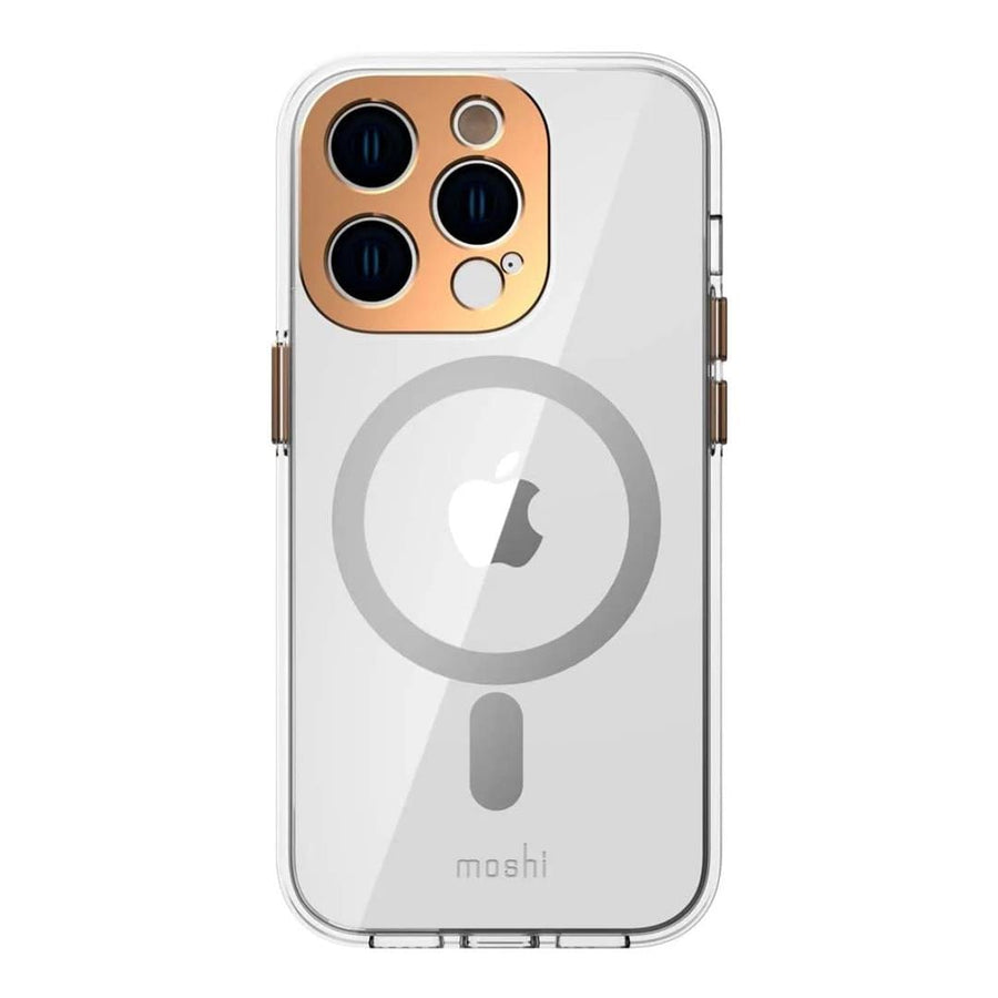 Moshi iGlaze Slim Hardshell MagSafe Case for iPhone 14 Pro - Sunset Gold 99MO137227