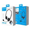 Astrum HS750 USB PC Stereo Headset with Fixed Mic A12075-B