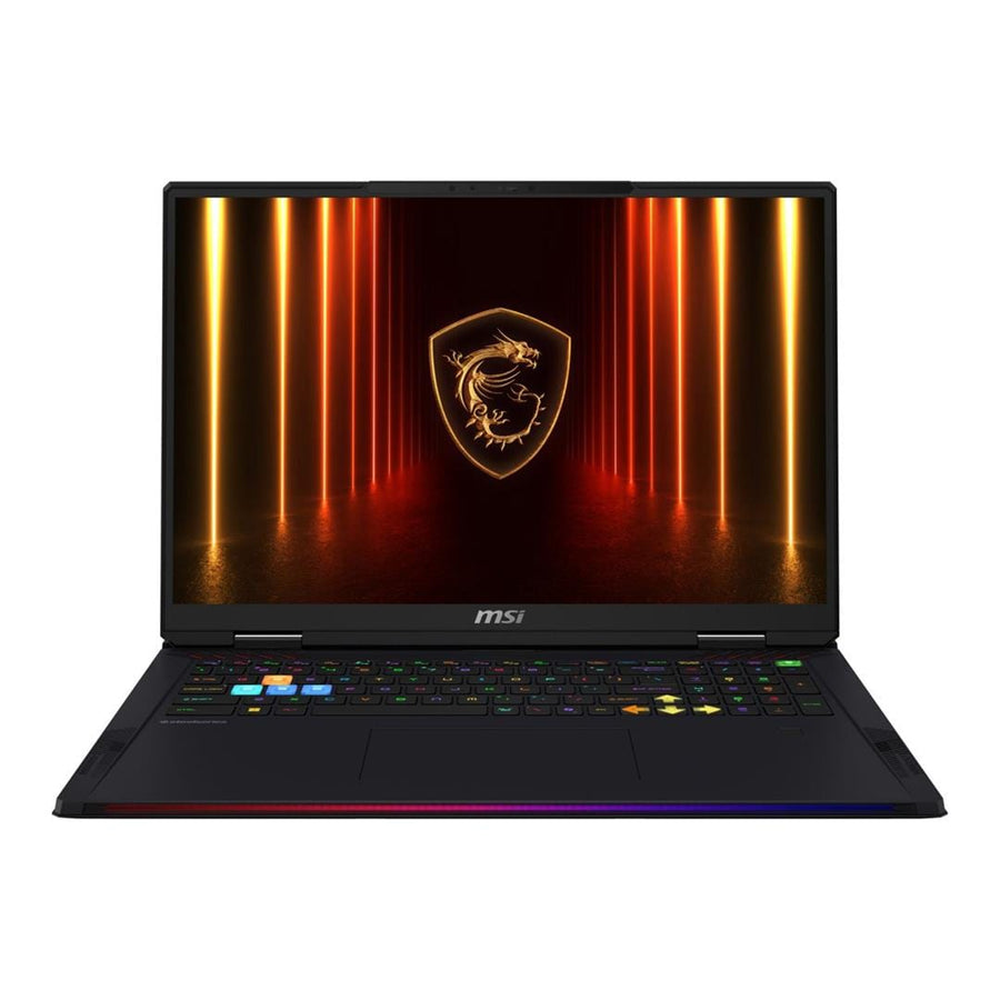 MSI Raider 18 HX A2XWIG-265ZA 18-inch UHD+ AI Laptop – Intel Core Ultra 9 285HX 2TB SSD 64GB RAM RTX 5080 Win 11 Home