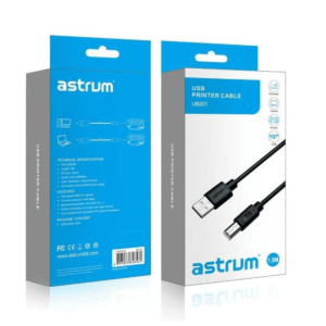 Astrum UB201 USB Printer Cable 1.8m A33601-B