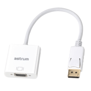 Astrum DA220 Display Port Male to VGA Female Active Adapter A38022-Q