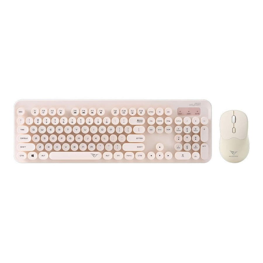 Alcatroz Jellybean A5000 Wireless Keyboard and Mouse Combo Latte A5000LATTE