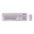 Alcatroz Jellybean A5000 Wireless Keyboard and Mouse Combo Lilac A5000LILAC