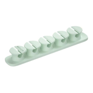 Astrum CO110 5 Bay 4 Storage Compartments Cable Organizer Clips Green A71011-J