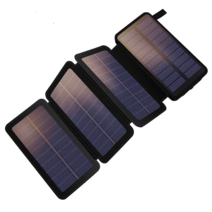 Astrum PB710 10000mAh 2.1A Solar Power Bank – 4 Panels A91571-B