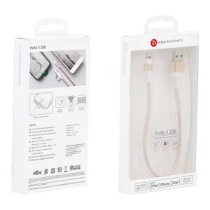 Adam Elements PeAk II Type-A to Lightning Braided Cable 20cm Gold ACBAD20MBFRPGD