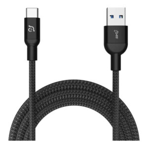 Adam Elements CASA M100+ Type-C to Type-A Cable 1m Black ACBADM100PBK