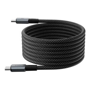 Adam Elements CASA MP200 Type-C Male to Male Cable 2m Black ACBADMP200BK