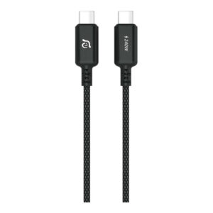 Adam Elements CASA P120 Type-C Male to Male Cable 1.2m Black ACBADP120BK