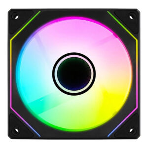 AeroCool Phantom M-3 120mm PWM ARGB Infinity Mirror Case Fan – Black ACF3-MR11217.11