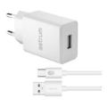 Astrum 12W WATZ12A USB-A Wall Charger White ACHW12AWE