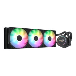 AeroCool Abyss L360 360mm ARGB CPU Liquid Cooler Black ACLA-AB36117.11