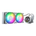 AeroCool Abyss L240 240mm ARGB CPU Liquid Cooler White ACLA-AD24117.21