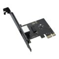 Mecer 8111H PCIe 100/1000TX Gigabit Ethernet Card with LP Bracket AD-1108H