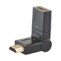 LinkQnet HDMI Male to Male 360 Degree Adapter AD-HDMI360-R