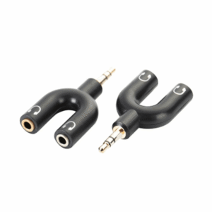 Parrot 3.5mm Male Audio Jack – 2 x 3.5mm Female Audio Jack Adaptor