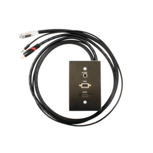 Parrot Wall Box 15-pin Male to Female VGA Cable 1m Audio HDMI AD4001