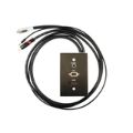 Parrot Wall Box 15-pin Male to Female VGA Cable 1m Audio HDMI AD4001