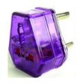 Noble 13A UK 3-Pin Female to 15A SA 3-Pin Male Adaptor AD9908-PRPL