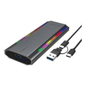 Astrum ENP4310G RGB NVMe M.2 SSD PCIe & NGFF Enclosure AENP4310GB