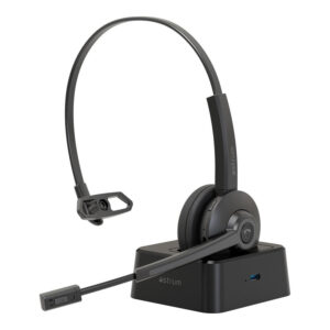 Astrum TALKAIR10 Wireless Mono Headset with Dock Black AHDXTA10B