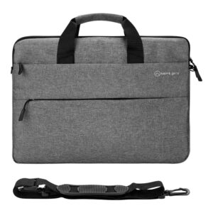 Amplify Cuba 15.6-inch Notebook Shoulder Bag Grey AM-10013-GR