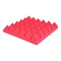 Parrot 300x300mm Pyramid Acoustic Panel 12-piece Red AP3030R