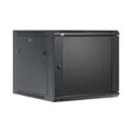 RCT 12U 600x600 Glass Door Cabinet 4x upright feet Includes glands AP6612.GLA.B