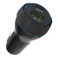 Adam Elements OMNIA C1+ 2-in-1 45W Universal Car Charger Black APAADC1PBK