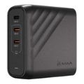 Adam Elements OMNIA Pro 140W 3-port Charger Adapter Black APAADPRO140BK