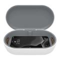 Adam Elements OMNIA UVC+ UV Ozone Sterilizer Box with Fast Wireless Charger White